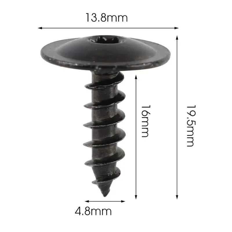 Torx Screw 10-50Pcs VAG, VW, Audi, Engine Cover, Undertray, Splashguard, Wheel Arch, no.N90974701