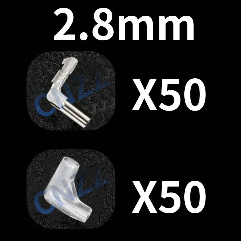 Flag & Right Angle Crimp Terminal Connector Set