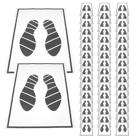 25/50pcs Disposable Car Paper Foot Mats