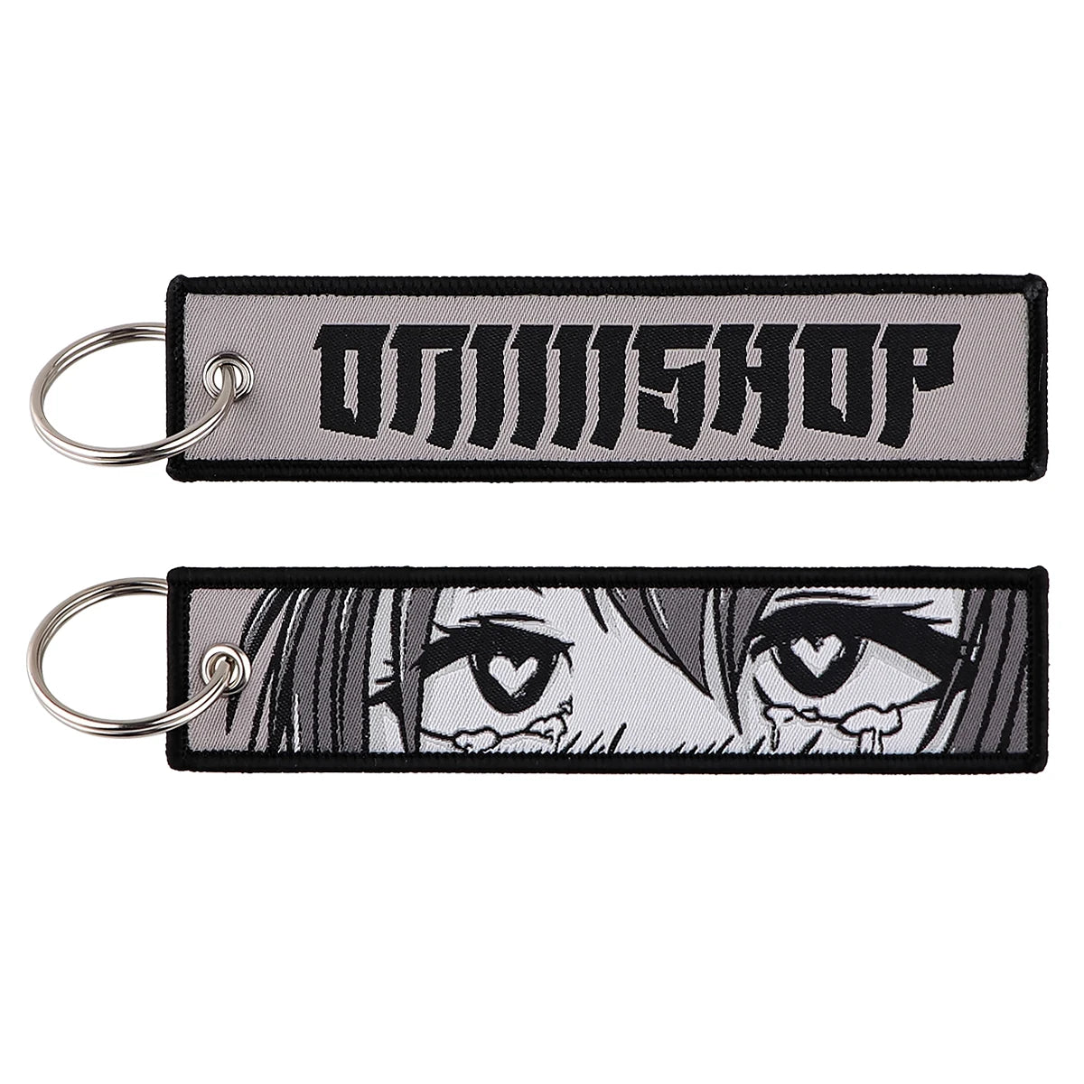 Embroided Keychain - Anime 100 versions, Gensin Impact, Tartaglia, Zhongli, Mavuika, Heavenly Principles and more!