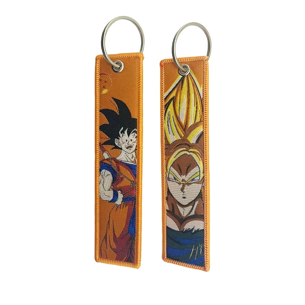 Embroidered Keychain - Manga, Anime Cartoon Dragon Ball Z