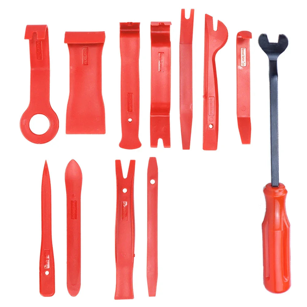 Pry Tool Kit - Car Interior Removal Kit, Easy To Pry Fasteners ,Door Clips And More