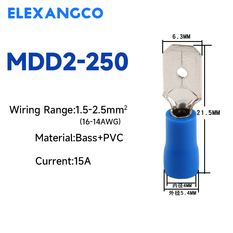 Insulated Spade Wire Connector Assortment