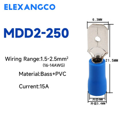Insulated Spade Wire Connector Assortment