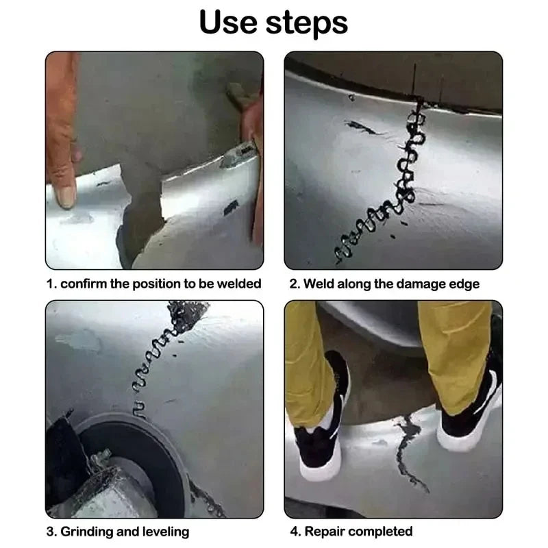 Hot Stapler HotNail 100-600Pcs, Plastic Repair for Bumpers and more