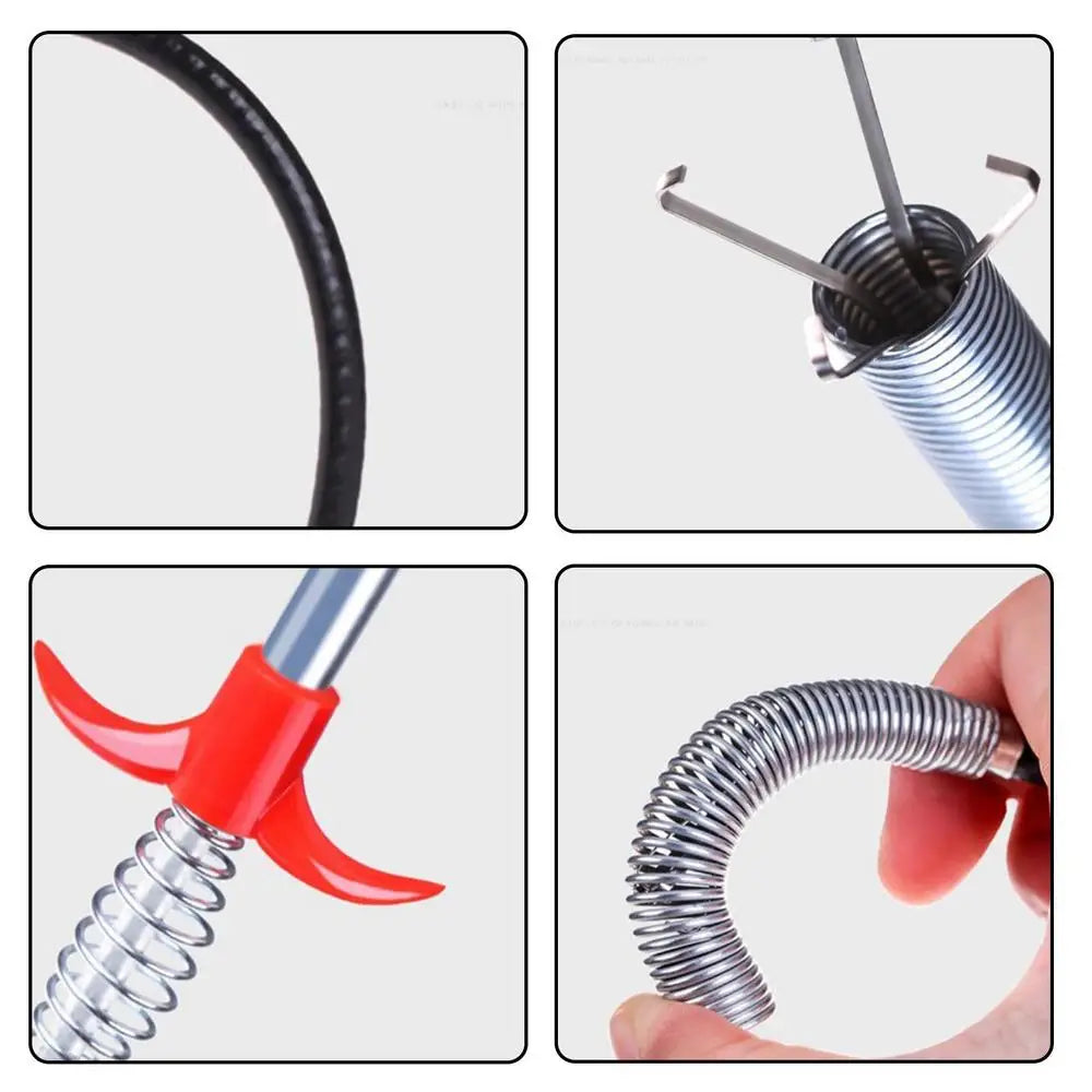 4-Claw Pickup Stick, Sewer Unclogger