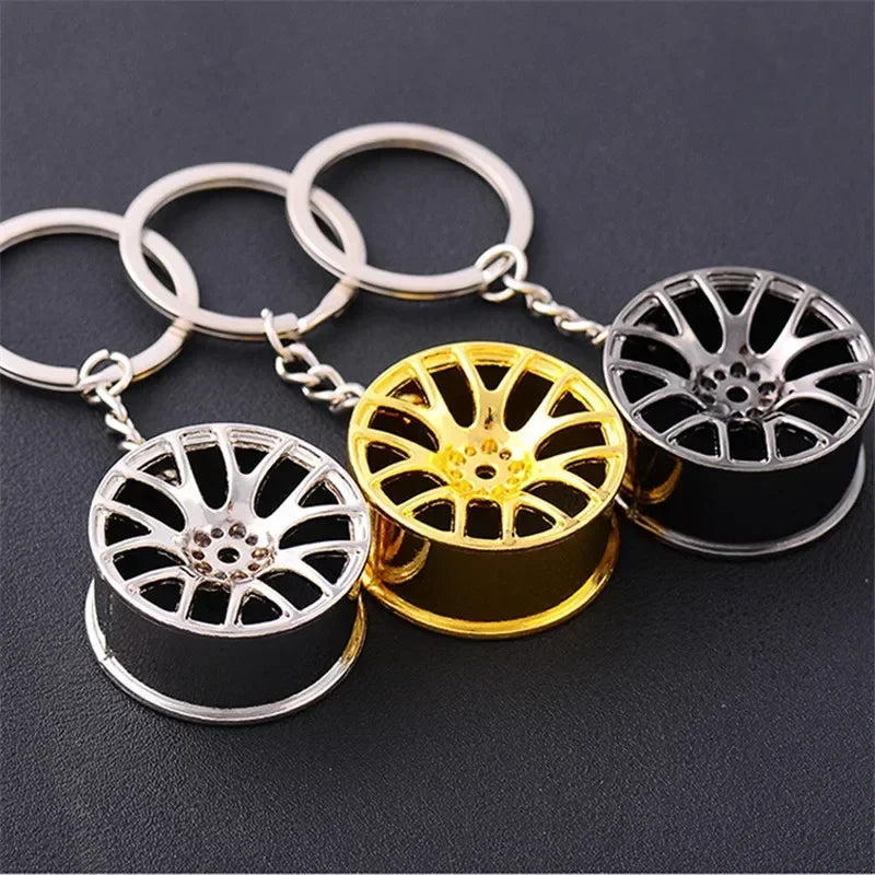 Wheel Keychain - BMW Style Rim
