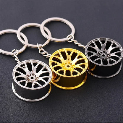 Wheel Keychain - BMW Style Rim