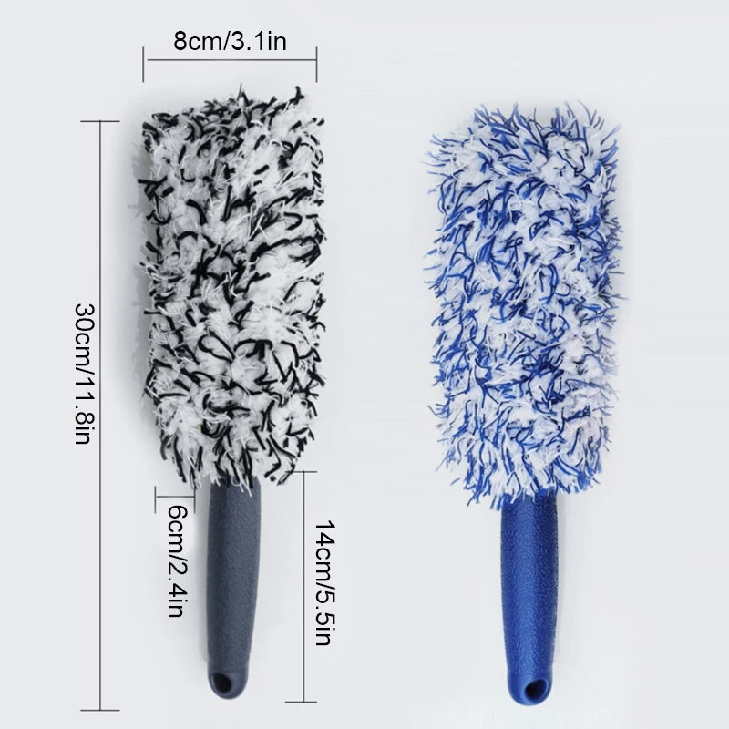 SEAMETAL Wheel & Rim Cleaning Brush – Detailing Brush for Wheels & Spokes