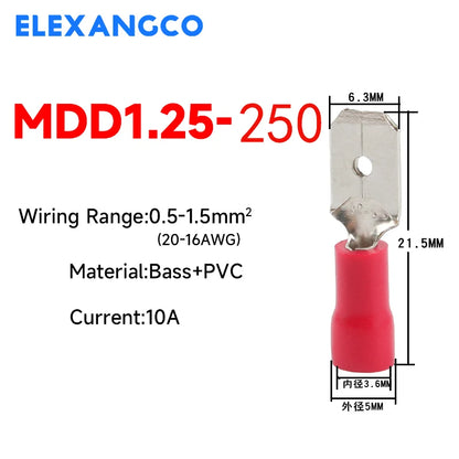 Insulated Spade Wire Connector Assortment