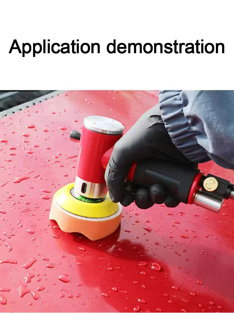 Pneumatic Orbit Air Sander 90° also Polishing and Grinding, 1, 2 and 3inch Sanding Pad