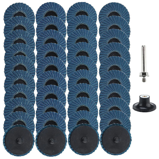 Flap Disc Sanding Set – 40pcs Zirconia Grinding Discs for Auto Body & Metal Prep