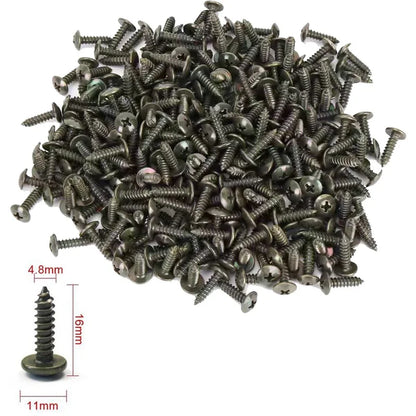 U-Type Metal Screw Clip Fastener Set