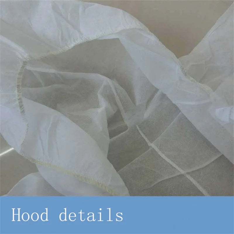Disposable Dustproof Coverall Suit – Water & Oil Resistant Paint Spray Protection
