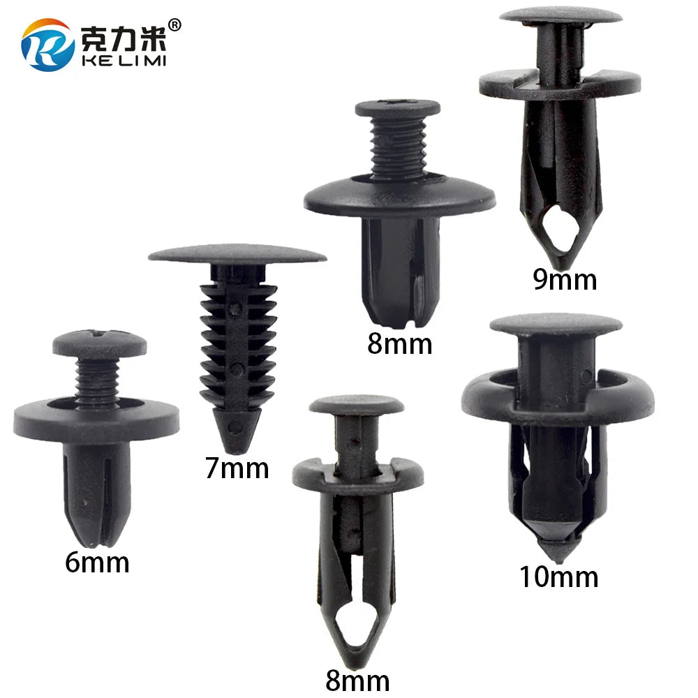 Nylon Car Trim Panel Retainer Clips (60pcs)