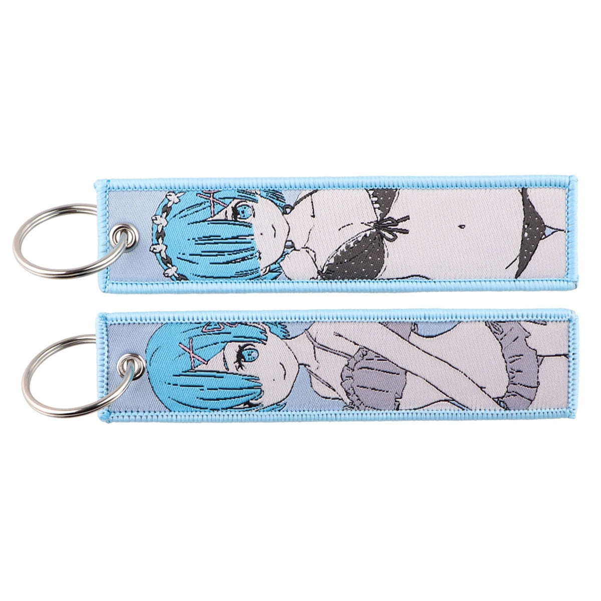 Embroidered Keychain - Sexy Anime Girls Manga Style