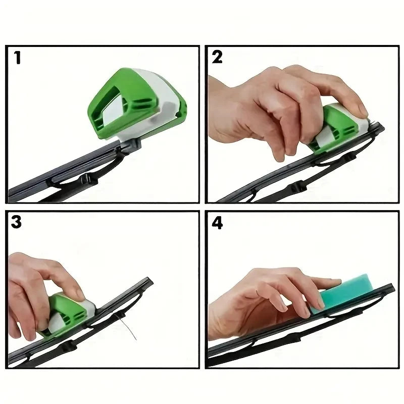 Windshield Wiper Blade Regroove Tool – Rubber Restorer & Repair Cutter