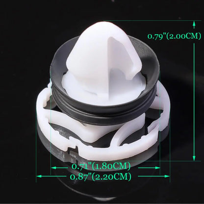 Push Retainers For PSA, Peugeot, Citroen, Renault, Door Panel Card, Interior Trim Clips OE# 9345ZN 1007928