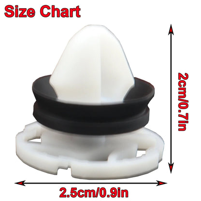 Push Retainers For PSA, Peugeot, Citroen, Renault, Door Panel Card, Interior Trim Clips OE# 9345ZN 1007928