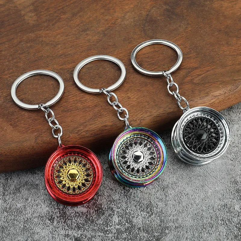 Wheel Keychain - BBS Style Rim
