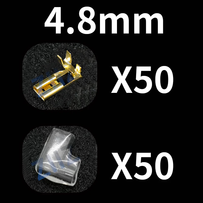 Flag & Right Angle Crimp Terminal Connector Set