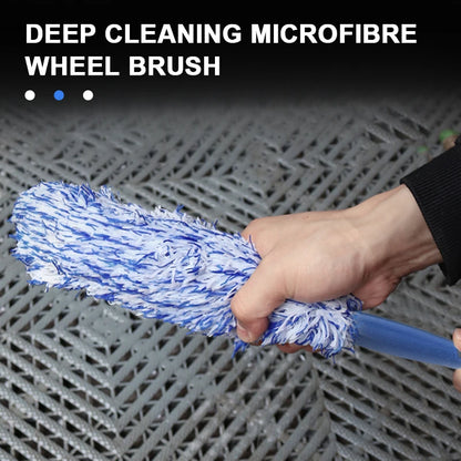 SEAMETAL Wheel & Rim Cleaning Brush – Detailing Brush for Wheels & Spokes