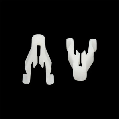Toyota/Lexus Switch Bezel Clips – White Nylon Retainers (30pcs)