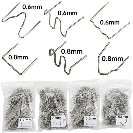 Hot Stapler HotNail 100-600Pcs, Plastic Repair for Bumpers and more