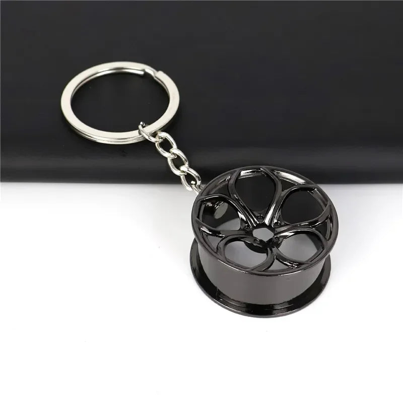 Wheel Keychain - BMW Style Rim