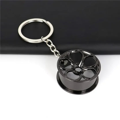 Wheel Keychain - BMW Style Rim