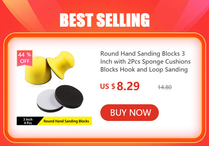 Mesh Disc Sandpaper, Official VIBRATITE 150mm/6 Inch, 80-600Grit 60Pcs