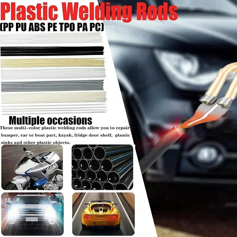 2-in-1 Plastic Welding Kit – Hot Stapler & Soldering Gun for Car Bumper Repair