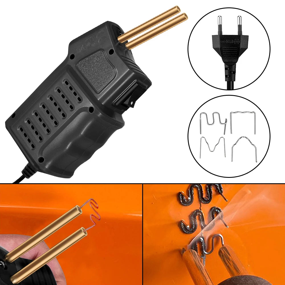 Hot Stapler Gun Bumper Repair Kit 110V 220V 50W, Garage Tools Car Plastic Welding Machine