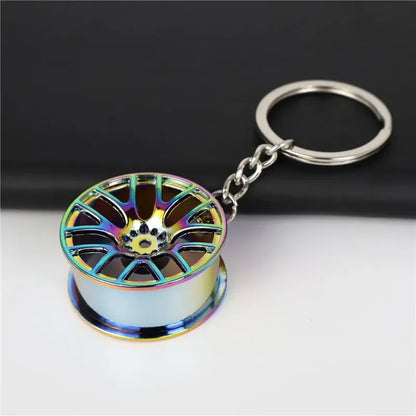 Wheel Keychain - BMW Style Rim