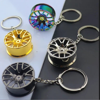 Wheel Keychain - BMW Style Rim