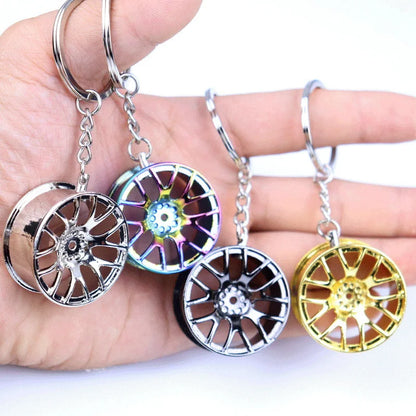 Wheel Keychain - BMW Style Rim