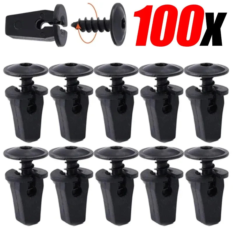 Engine Undertray Splashguard Torx Screw Retainer Clips