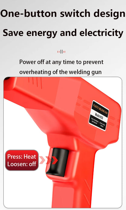 Plastic Welding Machine – Hot Staple Gun Kit for Bumper & Plastic Repair