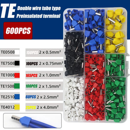TE Pre-Insulated Terminal Pin Connector Kit