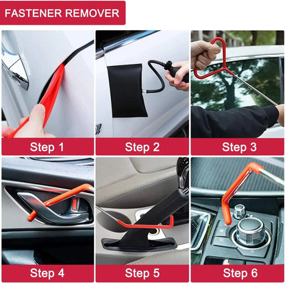 Car Door Kit 21/18PCS Air Pump Window Fixing, Gripper, Long Reach Tools with Carrying Bag