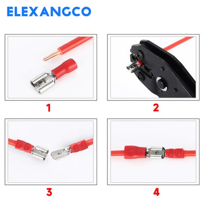 Insulated Spade Wire Connector Assortment