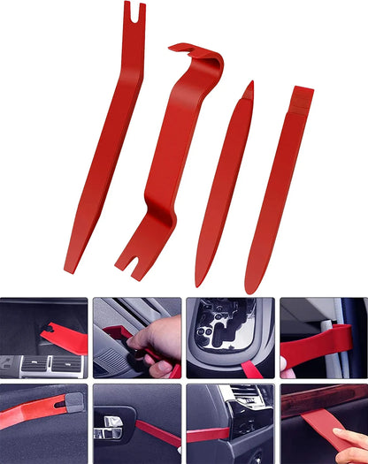 Pry Tool Kit - Car Interior Removal Kit, Easy To Pry Fasteners ,Door Clips And More