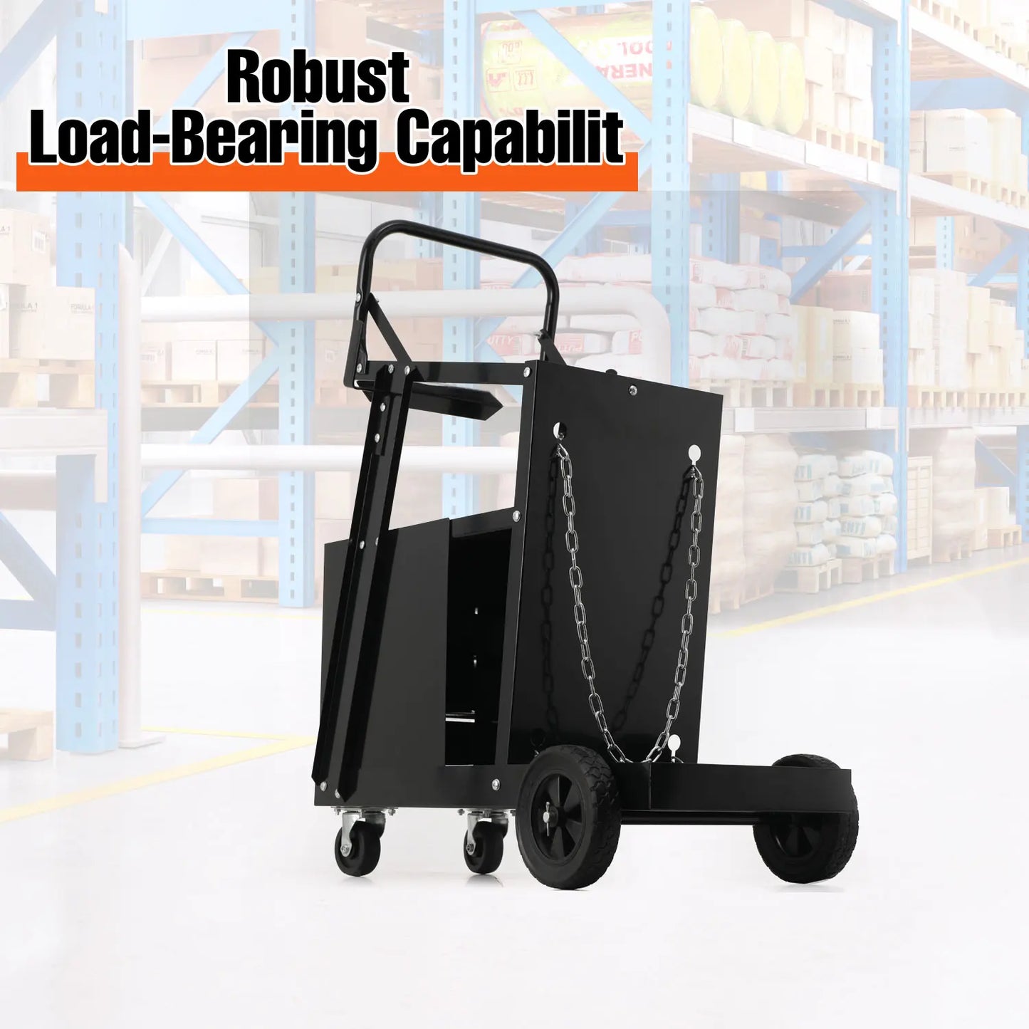 Heavy Duty Rolling Welding Cart 360° swivel wheels with 4 Drawers Welding Carts 70kg Portable Metal Tool Organizer