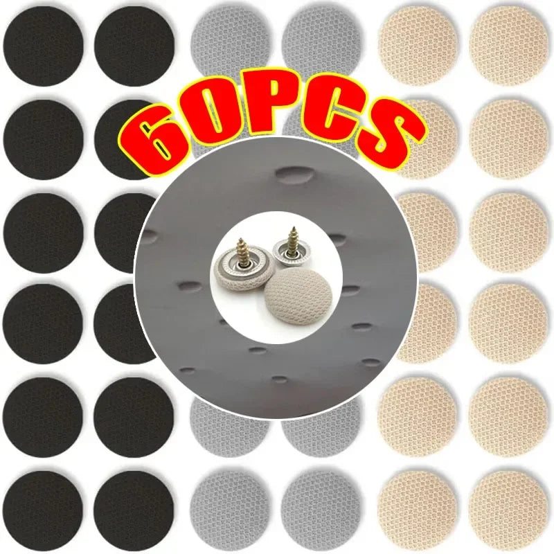Car Interior Roof Headliner Buckles – Fabric Retainer Rivets & Repair Caps