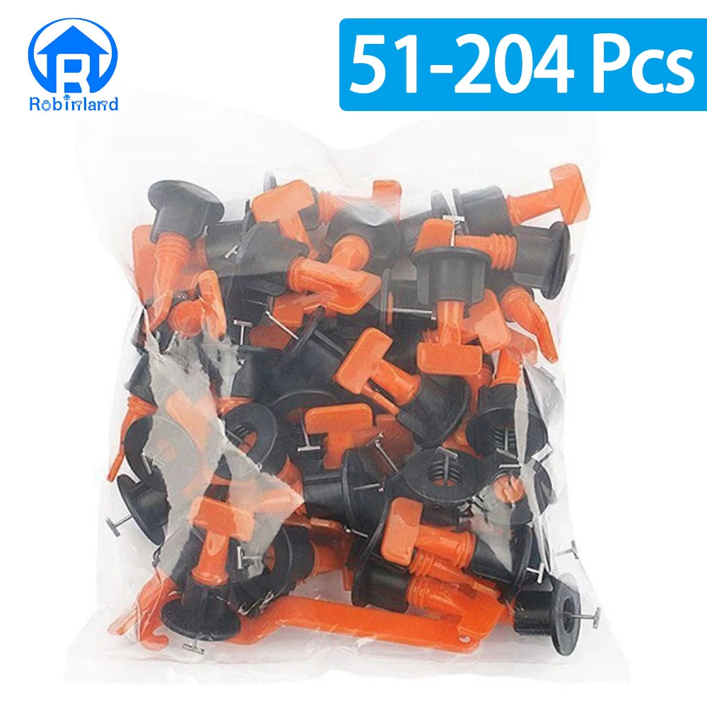 51-204Pcs Welding  Clips, Sheet Metal Leveler, Construction Tools, Floor Tile Leveling Clips