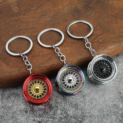 Wheel Keychain - BBS Style Rim