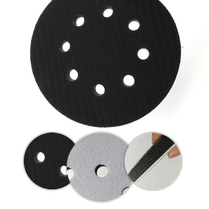 5-Inch Soft Sponge Interface Pad – Backing Pad for Sanding Discs on Uneven Surfaces