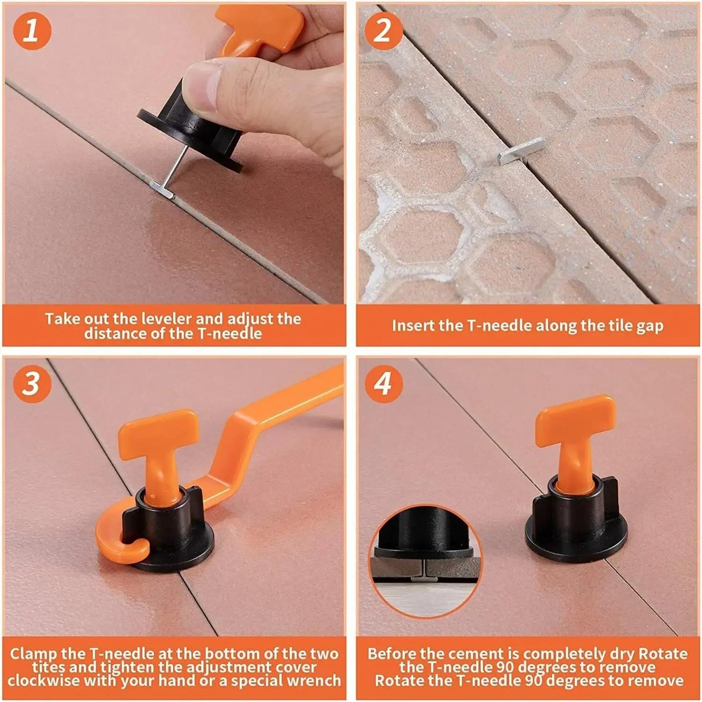 51-204Pcs Welding  Clips, Sheet Metal Leveler, Construction Tools, Floor Tile Leveling Clips
