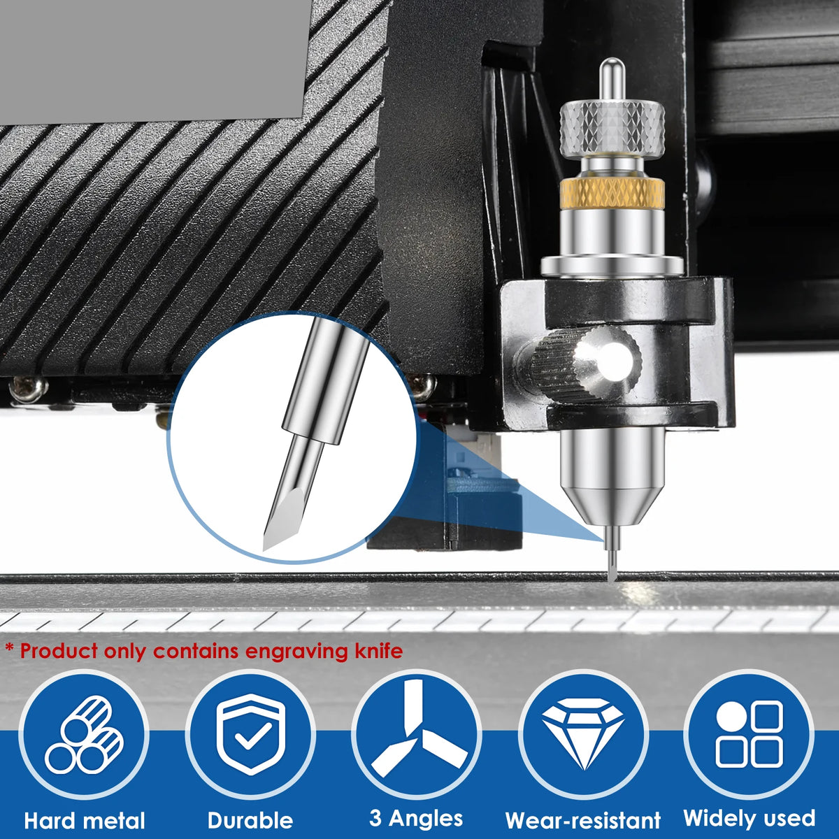 Replacement Cutting Blades for Roland & Cricut Plotters – 30/45/60 Degree Vinyl Cutter Blades