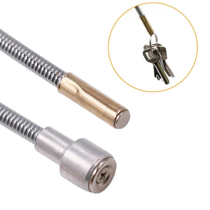 Flexible Magnetic Pickup Tool – Foldable Gooseneck Grabber for Engine Bay & Garage